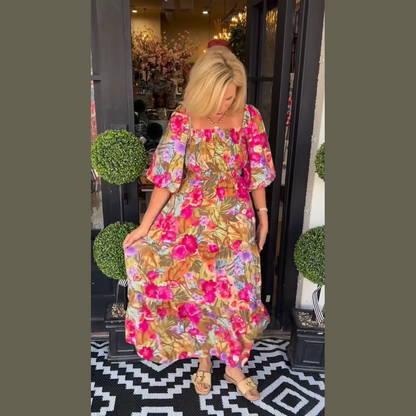 vestido cecilia - respira alegria y frescura